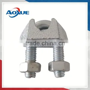 Small MOQ Din 741 Malleable Hook Shackle Wire Rope Clips thumbnail-1