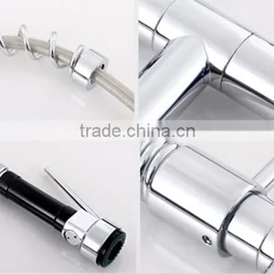 Spring Loaded Kitchen Sink Mixer Tap Faucet, Multiple Flexible Spring Kitchen Faucet thumbnail-2