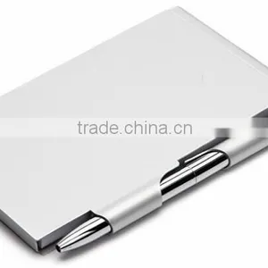 Christmas Gift Mini Notepad With Pen, Small Notepad With Pen, Metal Notepad With Pen thumbnail-6