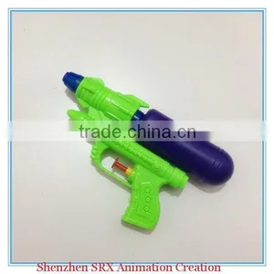 Wholesale Customized New Spay Hot Season Kids Toys Summer Blue Green Water Gun,plastic High Quality Water Gun Toys Summer Toys thumbnail-1