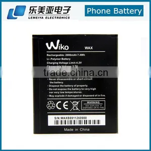 2000mah 12v Li Ion Rechargeable Battery For Wiko Wax thumbnail-2