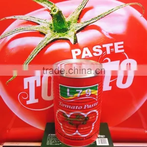 Best Selling Brix 28-30% 4500g Canned Tomato Paste thumbnail-1