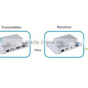 Newest 10KM VGA Over Fiber Converter External Audio With Bi-directional RS232 Signal Transmission Support 1080P@60Hz Resolution thumbnail-5