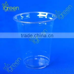 12oz pp Plastic Cup With Lid, Disposable Plastic Tea Cup, Plastic Cups Drinking Cups thumbnail-3