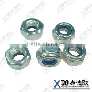 Hastelloy C22 C4 Hardware Stainless Steel Din 985 Nylon Insert Lock Nut thumbnail-1