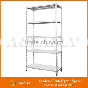 Aceally Light Duty Warehouse Storage Slotted Angle Iron Racks Steel Shelving thumbnail-1
