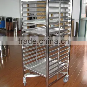 Stainless Steel Tray Trolley thumbnail-1