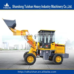 1000kg Forestry Mulcher Machine Small Loader , Constructional Mini Loader by Weifang Factory thumbnail-1