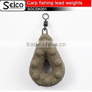 Various Weights Carp Fishing Lead Weights Coated Gripper Carp Lead Sinkers thumbnail-1