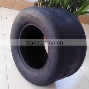 Slick Smooth Trailer Tire 20x10.00-10 thumbnail-1