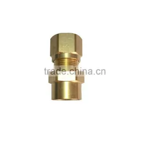 966 Female Connector,Air Brake Fittings for Nylon Tube,Brass Valve thumbnail-3