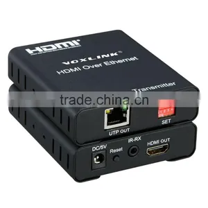 VOXLINK 120m HD HDMI 1.3V Matrix Extender Converter Over IP Ethernet(Support Multipoint to Multipoint IR ) thumbnail-1