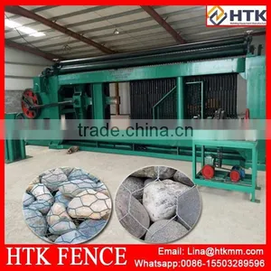 Made in China HTK Factory Gabion Mesh Machine(PLC Controller HMI Screen) With Best Price thumbnail-5