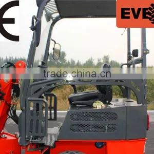 Everun ER06 Hydrostatic Driving 600KG Loading Capacity Mini Loader/Hoflader thumbnail-6