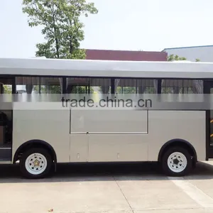 Chinese New Toyota Coaster Bus for Sale Mini Tourists Elelctric Shuttle Bus thumbnail-2