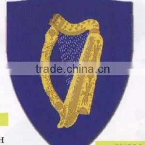 3D Glittery Dragon Shield Plaque Double Plated Gragon With Sword Shield Plaques thumbnail-1