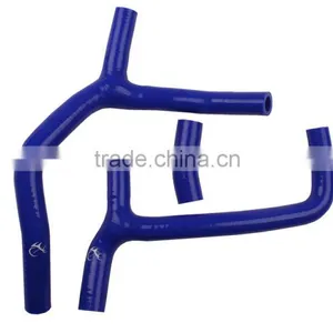 New Blue Silicone Radiator Hose For Honda CRF450 CRF450R Y 2009-2012 2010 2011 thumbnail-1