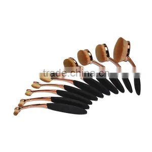 2016 Best Natural Looking Makeup Kit Oval Cosmetic Oval Makeup Brush thumbnail-5