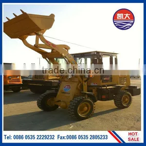 1.2T Small Wheel Loader Mini Shovel Loader For Sale thumbnail-1