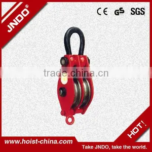 Single Sheave Snatch Block Eye Type Strap 8t 12inches thumbnail-2