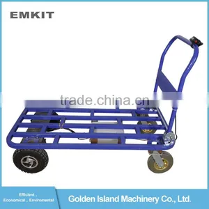 Motorized Battery Powered Folding Platform Hand Trolley thumbnail-1