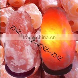 Carved Himalayan Crystal Natural Rock Salt Lamps thumbnail-1