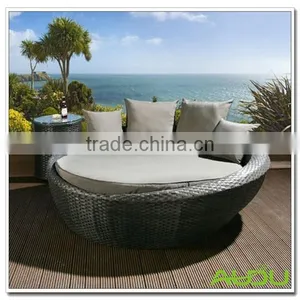 Audu Outdoor Sofa Round,Rattan Sofa Round,Daybed Sofa Round thumbnail-1