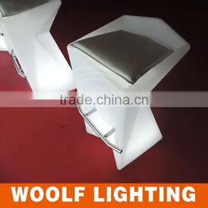 Compliant Rechargeable Colourful Waterproof RGB LED Glowing Bar Chair thumbnail-5