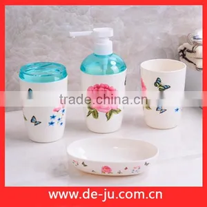 PP Flowers Butterfly Smooth Bathroom Accessories 2016 thumbnail-1