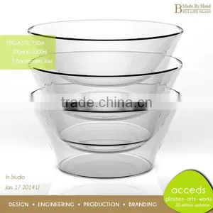 Microwave Oven Diswasher Safe Big Glass Bowl thumbnail-1