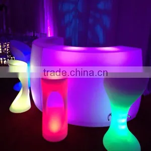 YiGui Fashionable Combined Plastic Base Led Illuminated Bar Furniture thumbnail-6