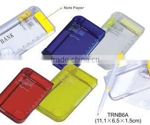 Multi-functional Plastic Notebook With Calendar, Ball Pen and Magnifier thumbnail-1