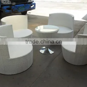 Hot Sale White Rattan Garden Furniture Sofa Sets for Europe thumbnail-1