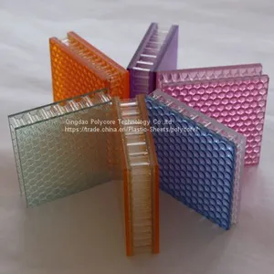 Waterproof Light Transmission Light Weight Honeycomb Composite Panel thumbnail-1