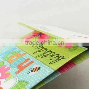 Shopping Paper Bag With 3D Flower Pattern/Printed Foldable Gift Bag thumbnail-6