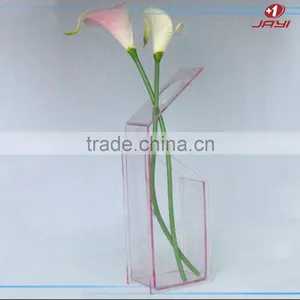 China Factory Wholesale Acrylic Plastic Tall Cylinder Vases thumbnail-4