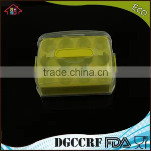 NBRSC 100% Food Grade Cake Keeper Cake Container Plastic Cake Carrier 24 Mini Cupcake Carrier With 2 Tier Carrier thumbnail-4