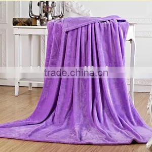 Factory Top High Quality Soft Comfortable Anti Pilling Any Size Color Flannel Blanket thumbnail-3