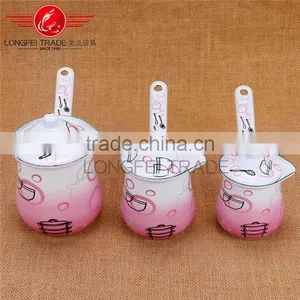 New Item Design Personalized Enamel Coffee Tea Pot / Coffee Jug thumbnail-2