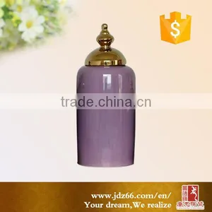 Small Size Gold and Silver Bell Jar Vase thumbnail-5