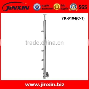 Stainless Steel Balustrades Handrails and Wood Balcony Balustrade thumbnail-1