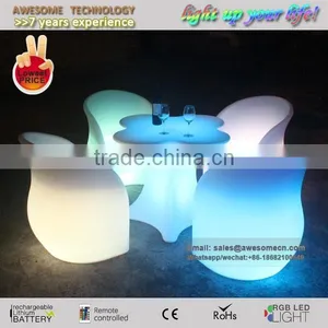 New Event Idear Outdoor Coloring Plastic Table Chair for Modern Events (TP117) thumbnail-2