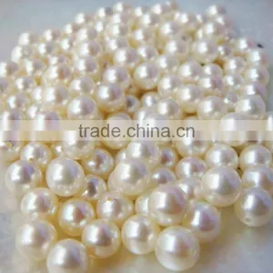 Wholesale High Quality 6-6.5mm White Round Loose Akoya Pearls thumbnail-1