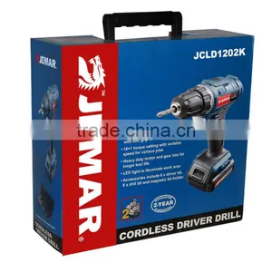 JCLD1202K 12V Li-ion Cordless Drill thumbnail-2