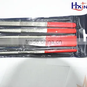 215mm Length 5 Different Shapes Electroplated Diamond Files Set With PVC Bags thumbnail-1