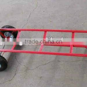 Platform Handtruck HT1806,Heavy Duty Metal Hand Truck With High Quality Caster thumbnail-5