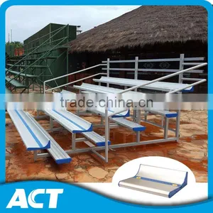 Portable Moveable Aluminum Bench Brackets for Live Soccer thumbnail-4