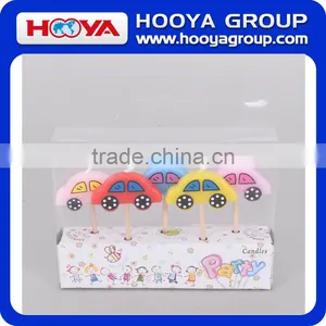Car Shaped Birthday Party Candle thumbnail-2