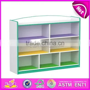 High Quality Children Toy Storage Furniture Wooden Home Furniture W08C212 thumbnail-2