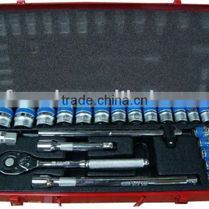 Hardware 24pcs CR-V Ratchet Socket Set thumbnail-1